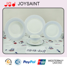 Wholesale Porcelain Decal Dinner Set Promotion for Hotel
